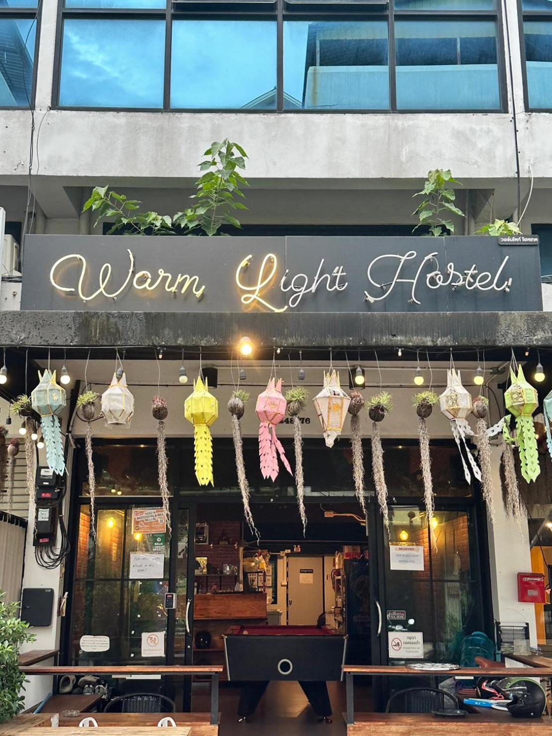 New Warm Light Hostel Chiang Mai Exterior photo